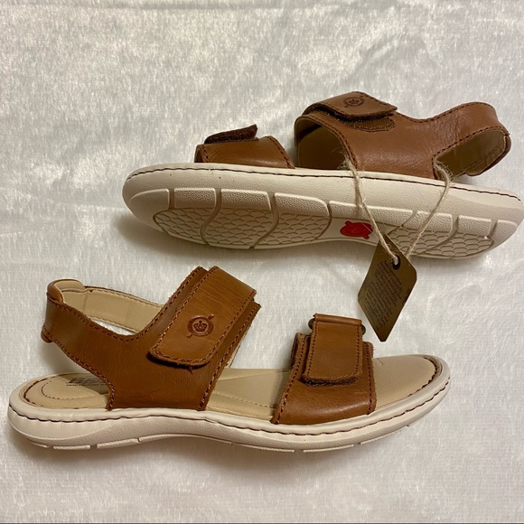 Born Women’s Lot Leather Sandals in Cognac - Picture 4 of 10